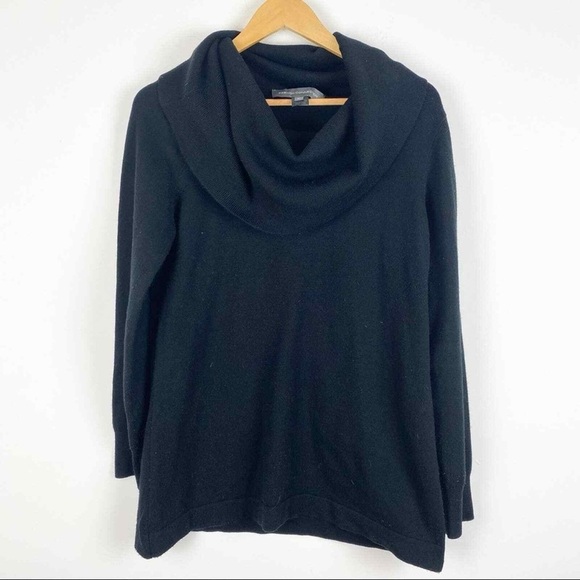French Connection Black Cowl Neck Sweater - Picture 1 of 2